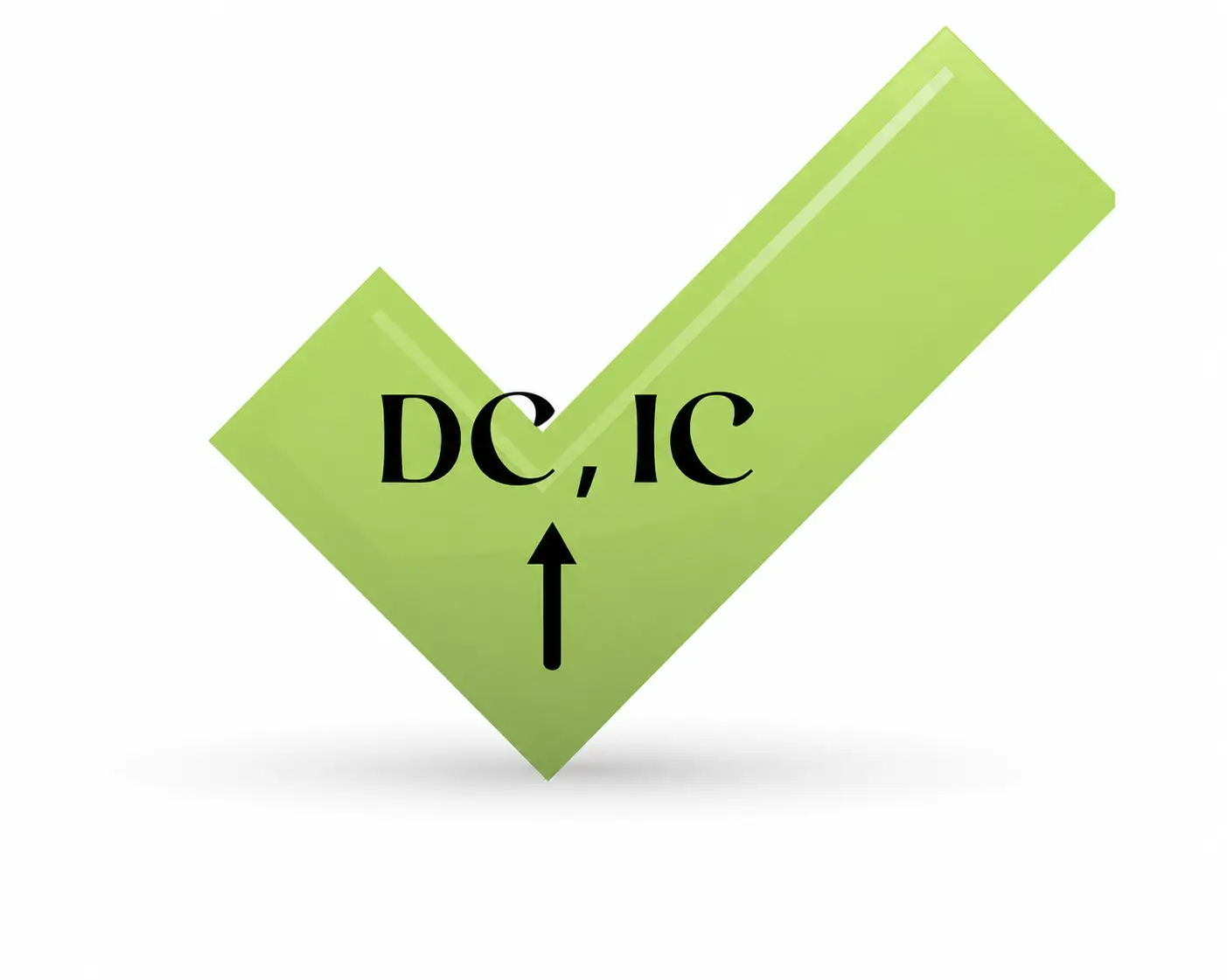 DC and IC separated by a comma.