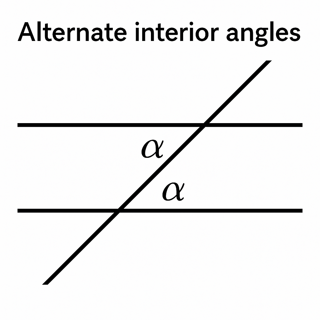 Alternate interior angles