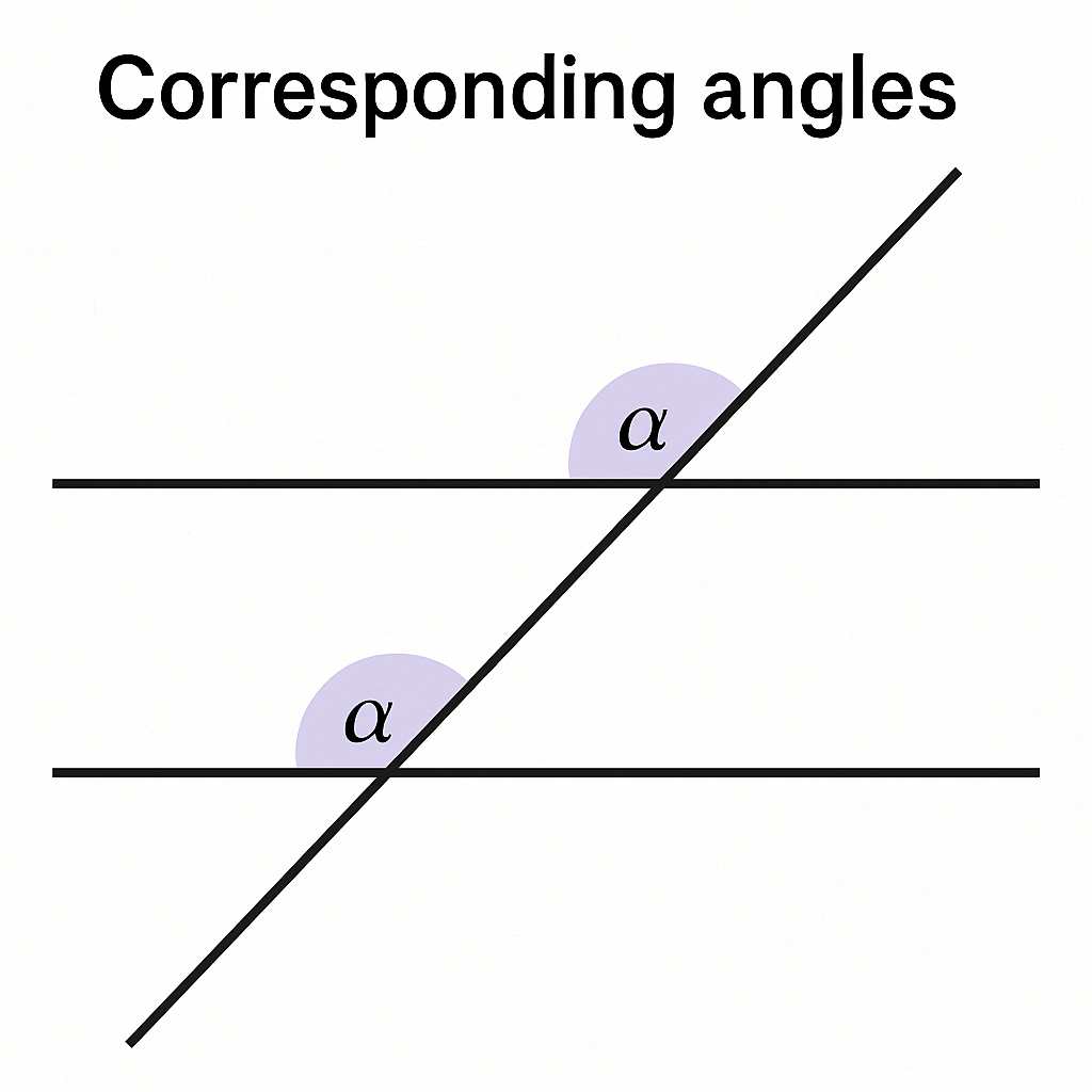 Corresponding angles