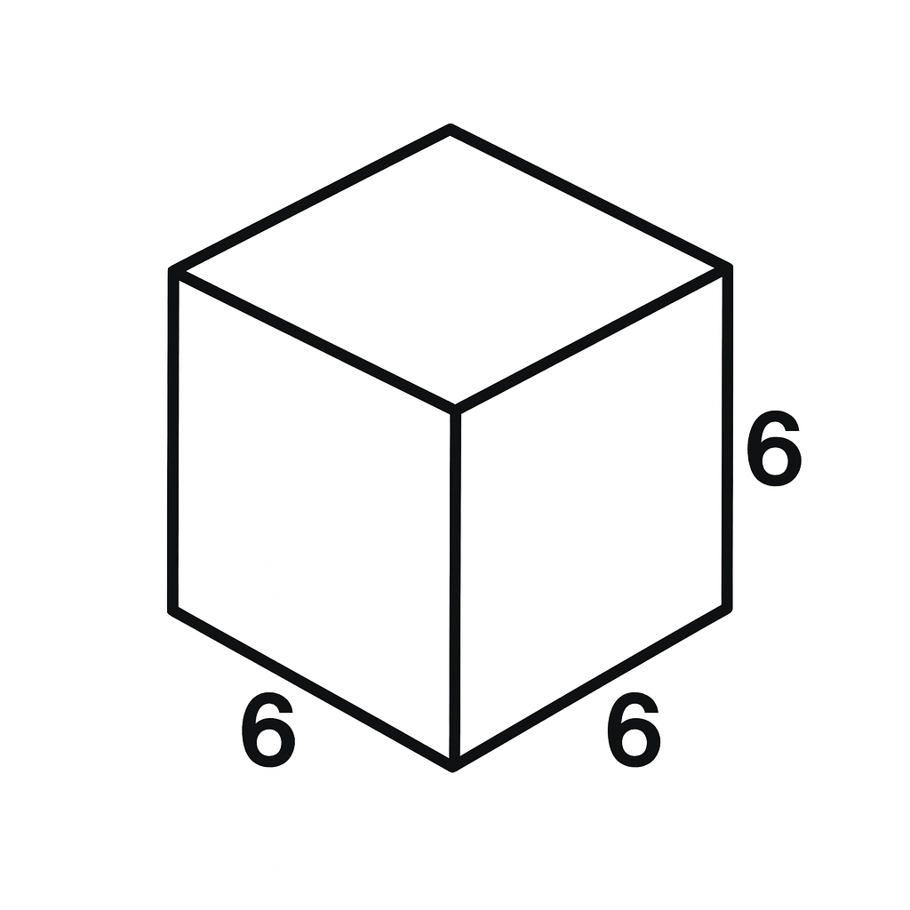 Cube scaled by 3