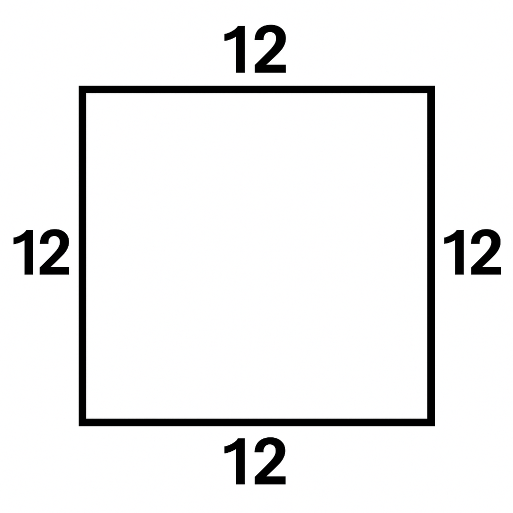 Square scaled by 3