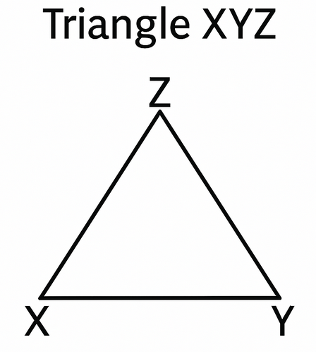 Triangle XYZ