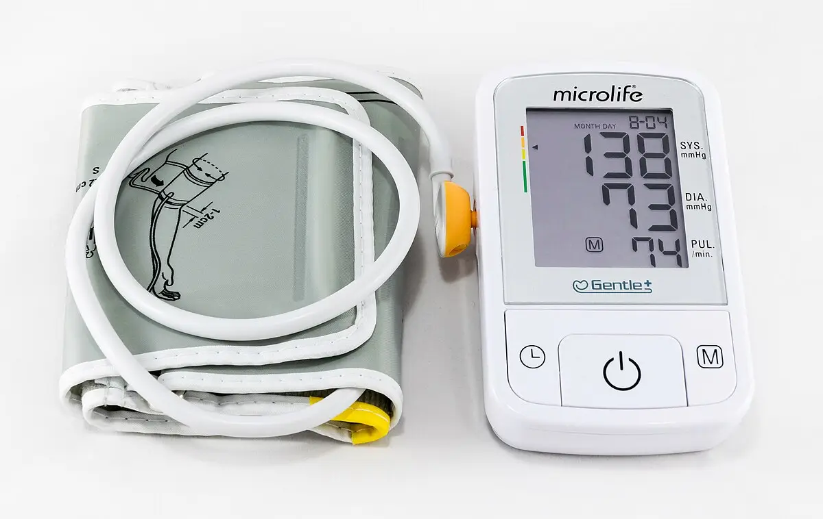Sphygmomanometer used to measure blood pressure