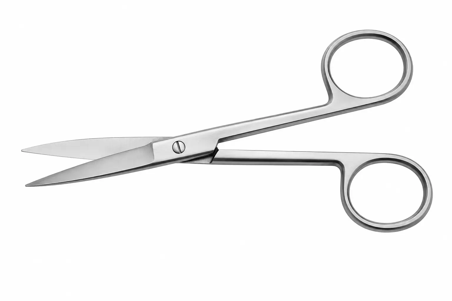 Various types of operating scissors used in surgical procedures
