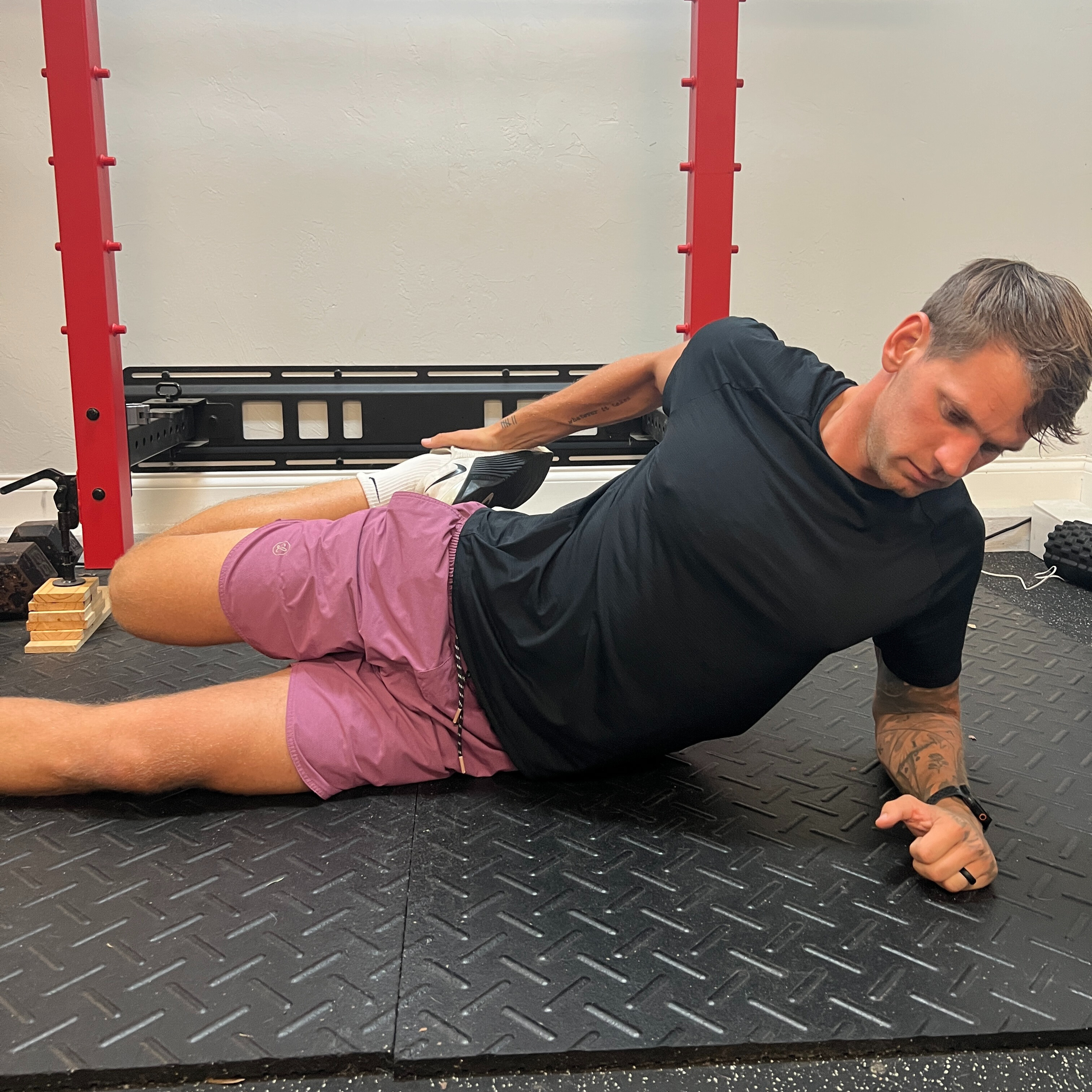Side quadriceps stretch