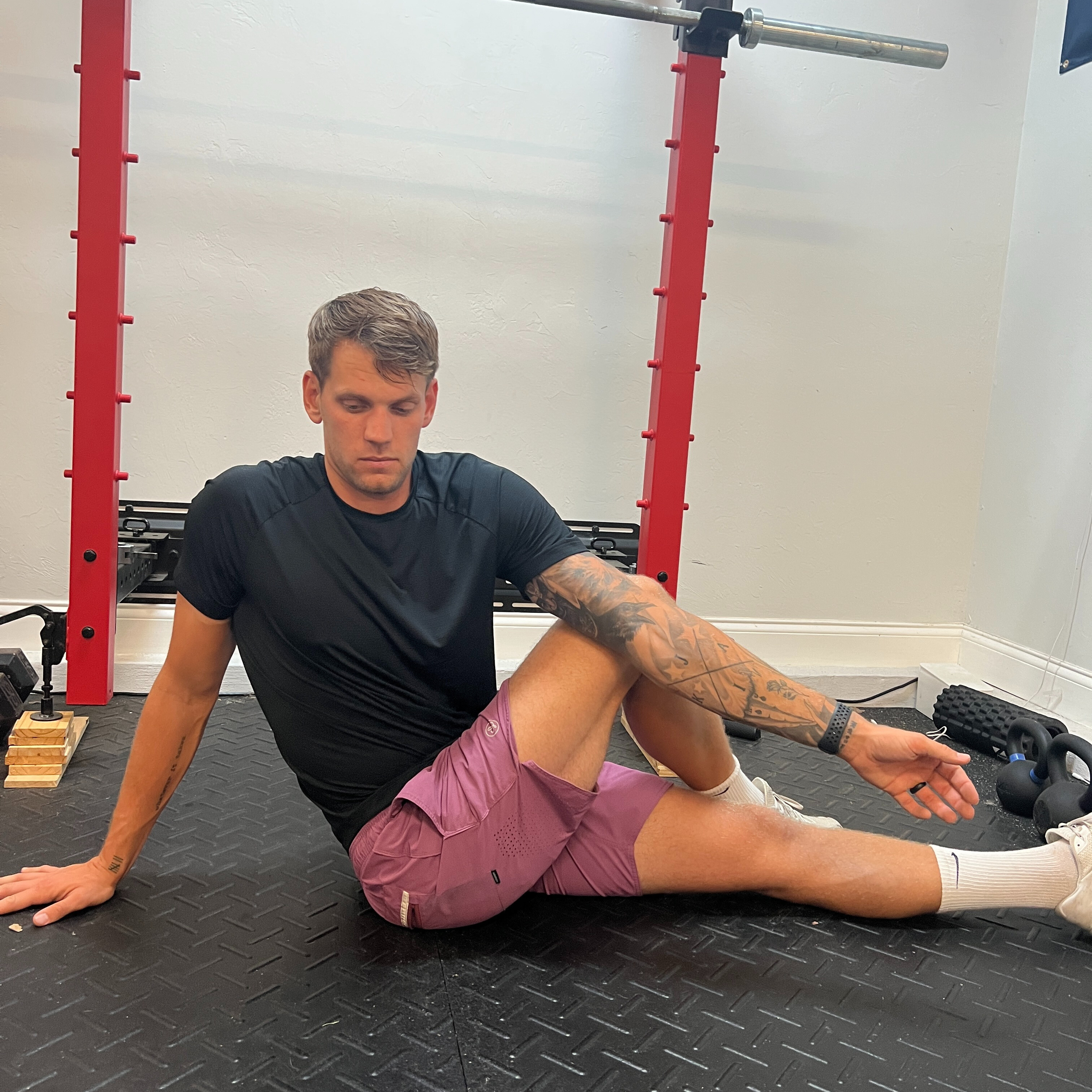 Spinal twist (pretzel)