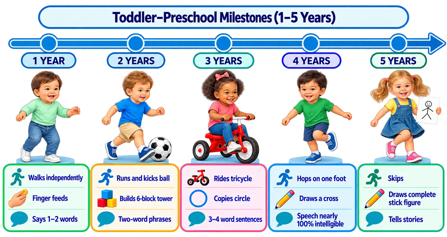 Childhood developmental milestones