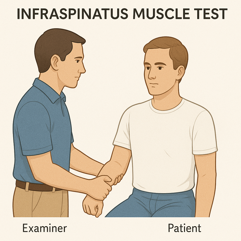 Infraspinatus muscle test