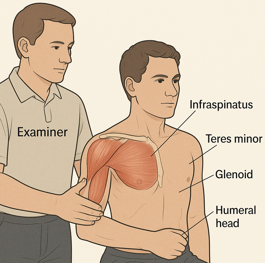 Infraspinatus muscle test 2