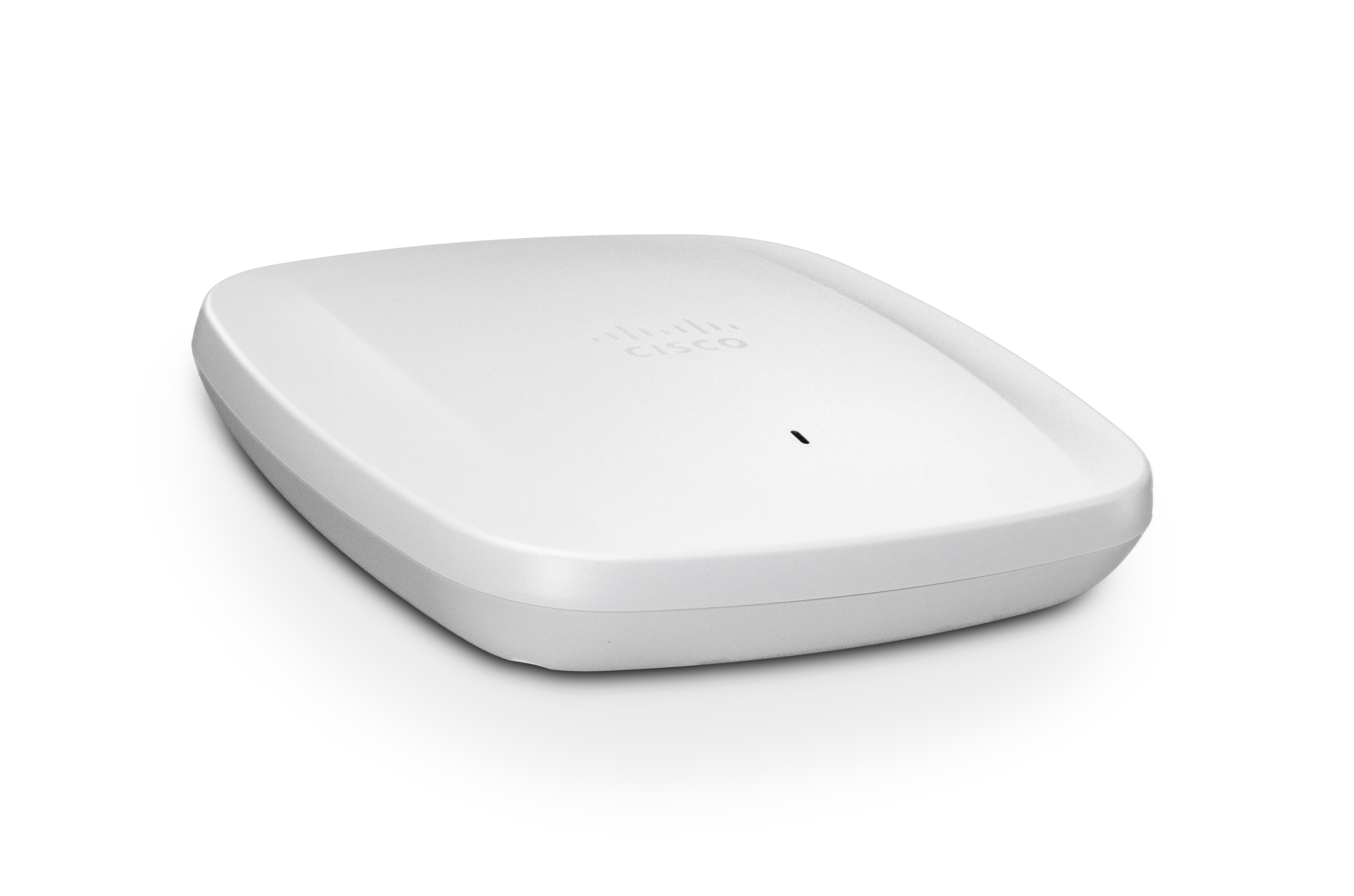 Cisco wireless access point with a low-profile rounded design