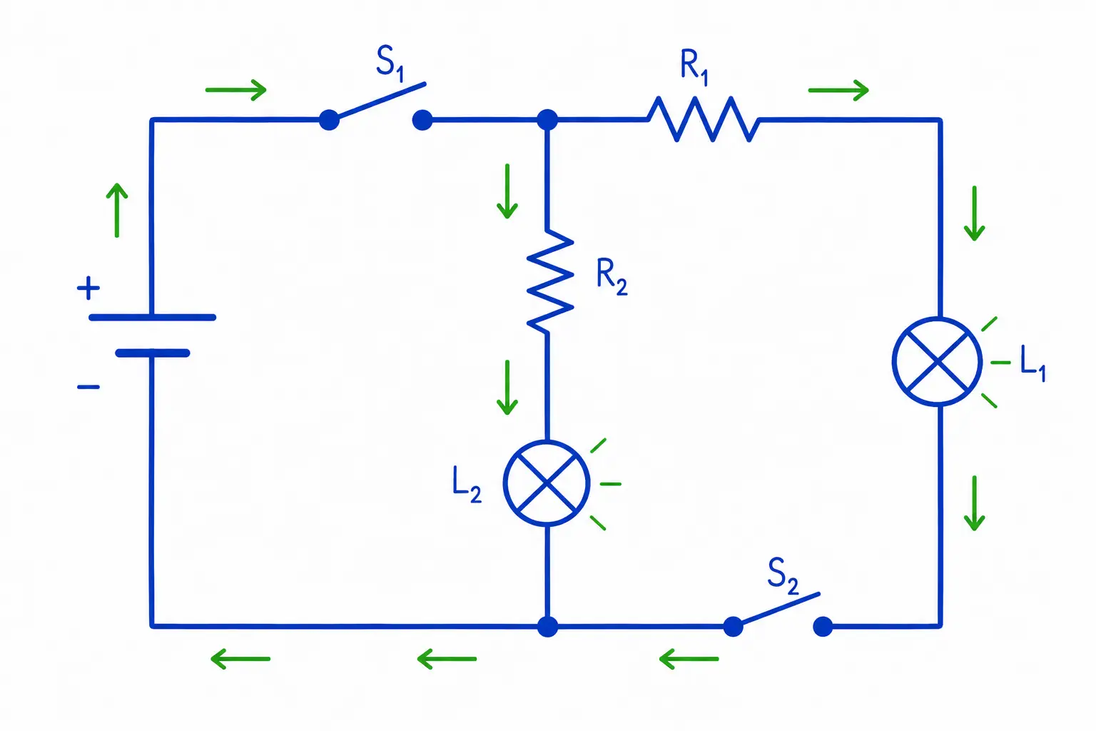 More complex circuit Diagram