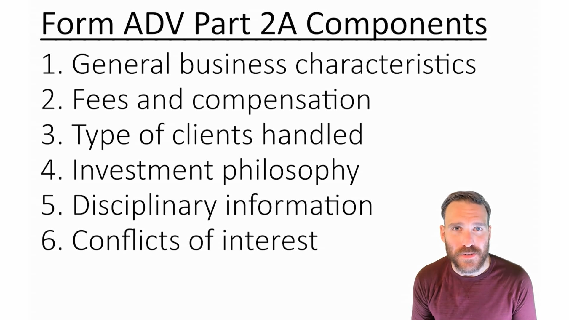 Form ADV Part 2A (basics)
