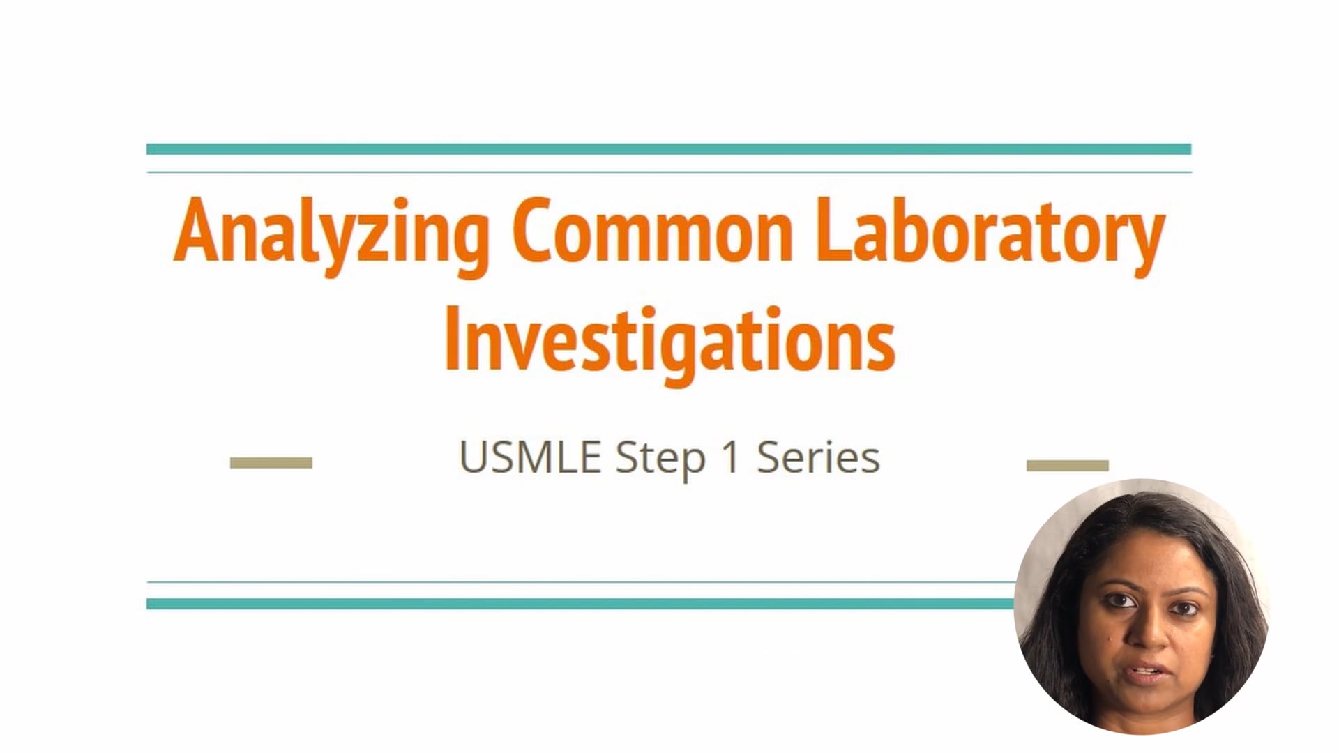 Analyzing common laboratory investigations
